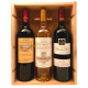 Wooden Box Bordeaux Wine Prestigious Appellations