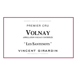Vincent Girardin Volnay 1er Cru "Les Santenots"