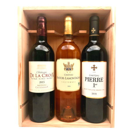 Coffret Prestige Vins de Bordeaux